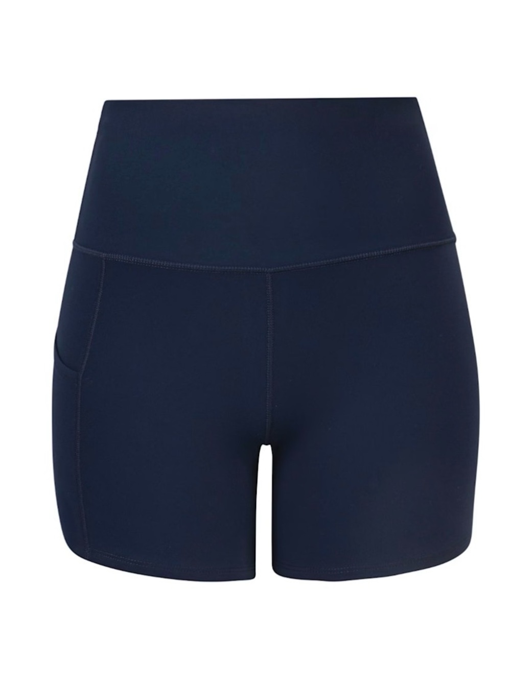 NWT Navy Women's Workout Shorts with Pocket